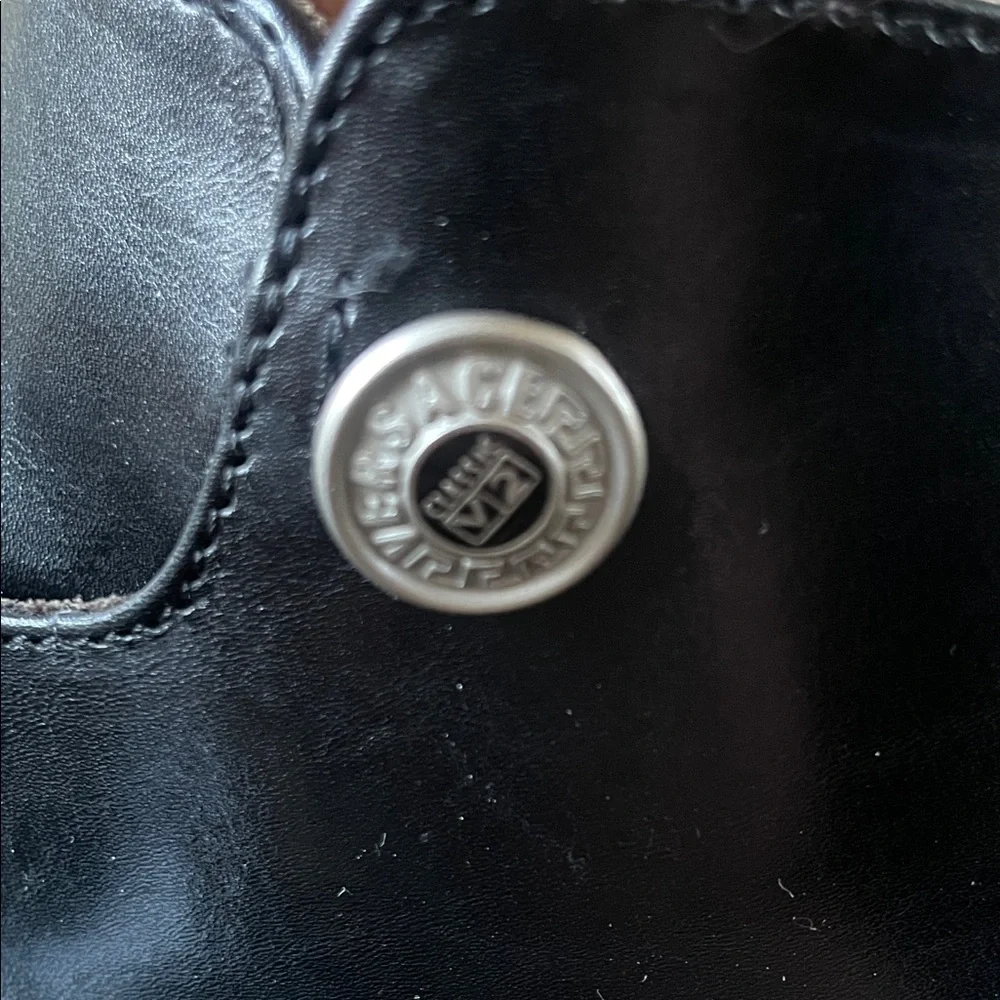 Versace Classic V2 Authentic Men's Black Leather Boots Size 42.5 (Men’s US 9.5)